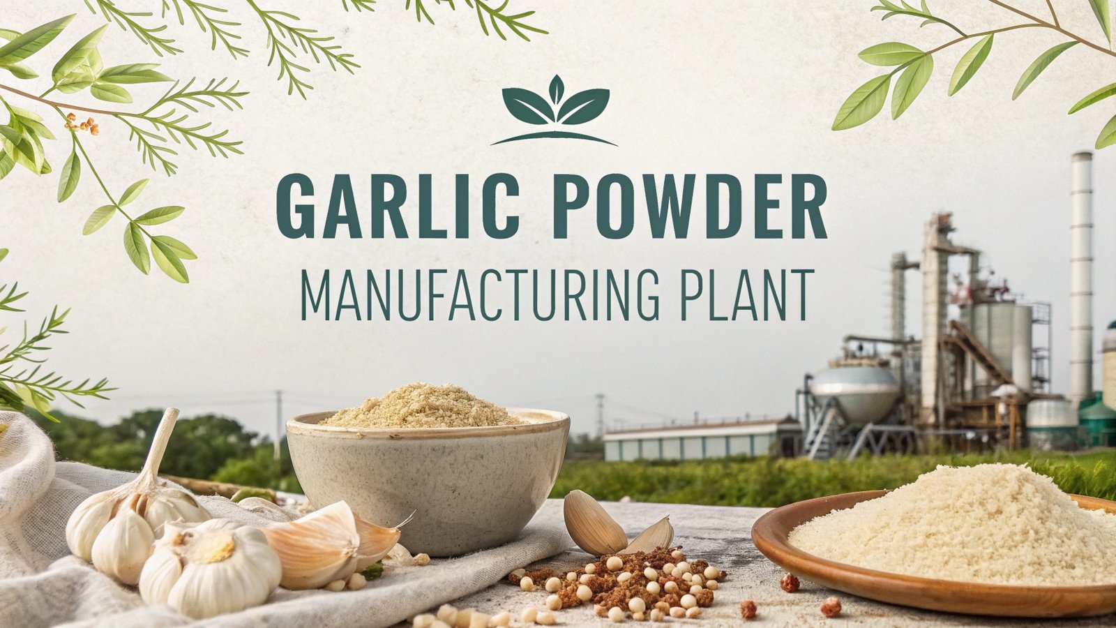 Garlic Powder Manufacturing Plant Setup Cost Report Overview